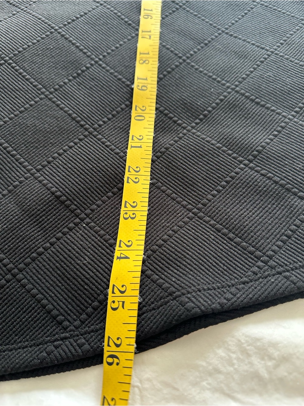 Chico's Black Quilted Balloon-Sleeve top, size XL (3) - Picture 9 of 12